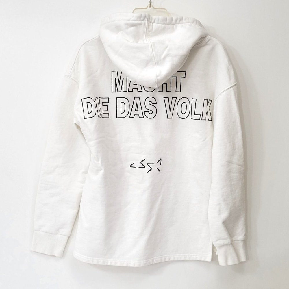 Metapher Hoodie Sweatshirt Macht Die Das Volk - Picture 7 of 7